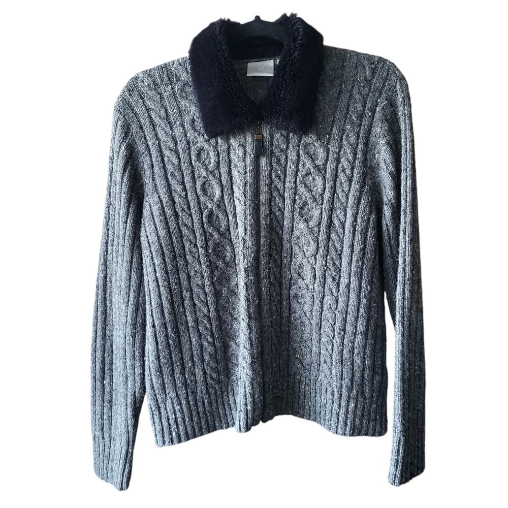 Emma James Wool Blend Sweater Size Large